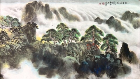 蔡茂松教授師生聯展