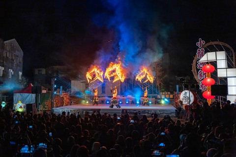 2026左鎮燈會:火舞表演《赤焰弦音·馬到成功》