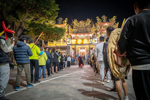 佳里第十五角玉勅太子宮金獅陣開館