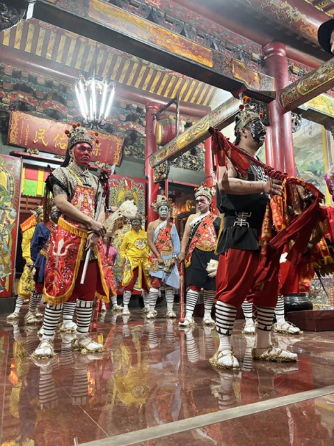 佳里玉勅六安宮吉進堂八家將「開館儀式」