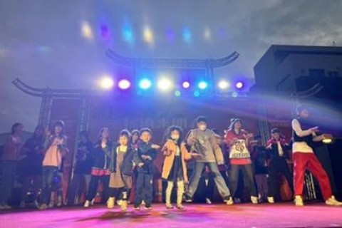仁壽宮新春活動「紅瓦青春:祈福獻藝迎好年」-「初三睏甲飽・鬥陣來 HIP HOP」